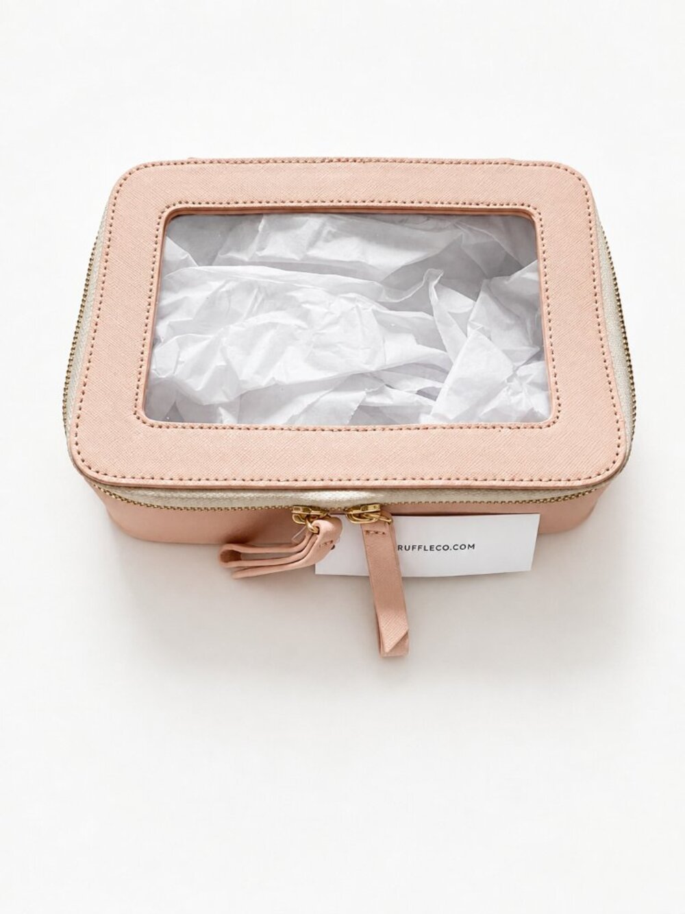 Truffle Clarity Jetset Case in Dusty Blush - New in Package - Rare/Discontinued